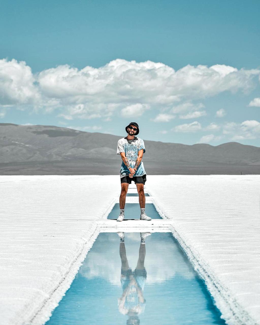 Lithium Triangle in South America